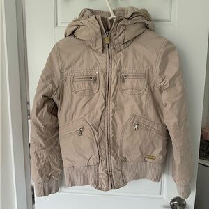 Beige bomber jacket, warm, TNA